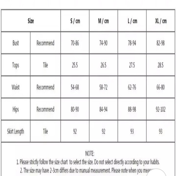 White Top and Skirt - Picture 3 of 3